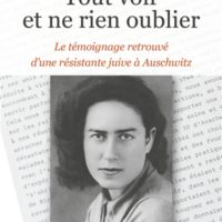 Tout voir et ne rien oublier : le témoignage retrouvé d'une résistante juive à Auschwitz