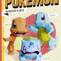 Bulbizarre, Carapuce et Salamèche : Pokémon : un papertoy à créer