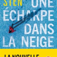 Une écharpe dans la neige