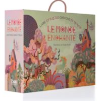 Le monde enchanté : puzzle - livre - cherche et trouve