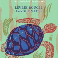 Lèvres rouges, langue verte